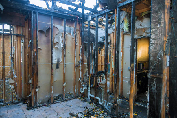 Professional Emergency Fire Cleanup technician working in Holtville, CA